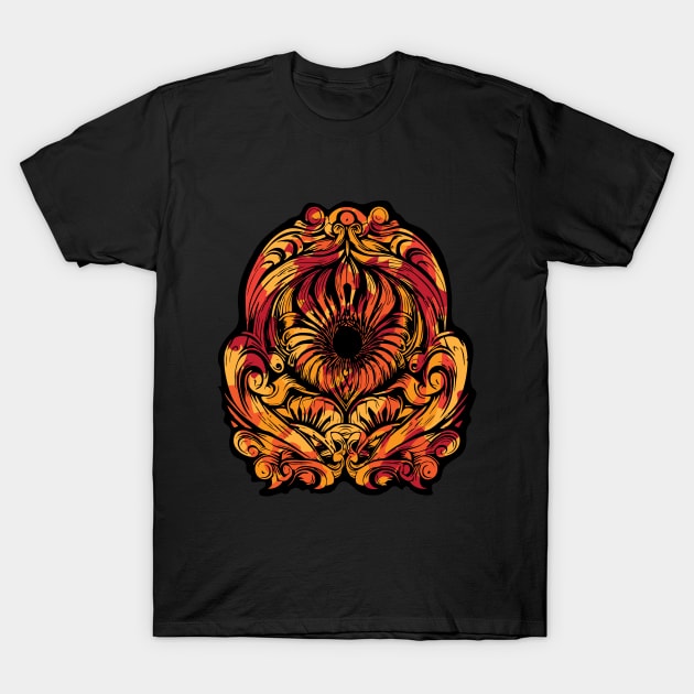 Eye of Devil T-Shirt by ShavinduR